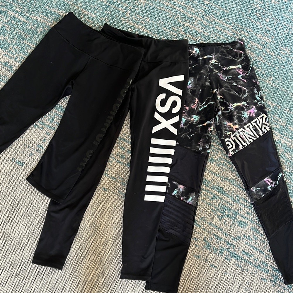 Victoria Secret Workout Leggings All Size Medium Good Condition